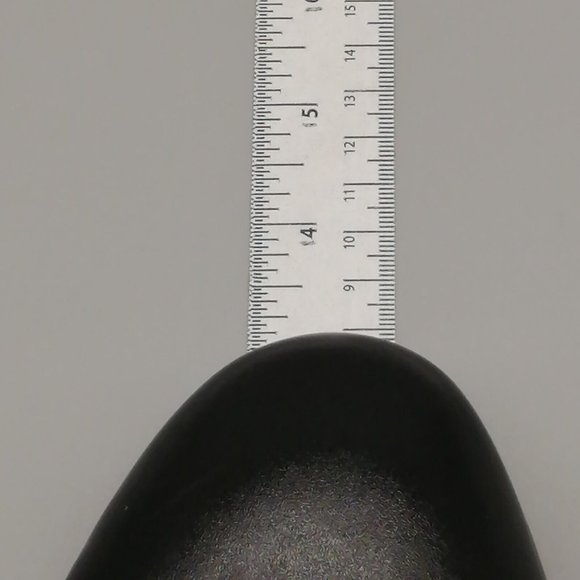 Van‎ Heusen Mens Oxford Shoes Orion Black Memory Foam Lace Up Almond Toe 10.5 - Picture 5 of 9